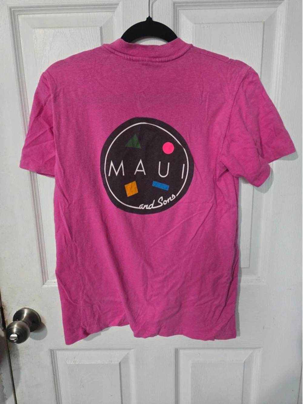 Vintage maui pink shirt M